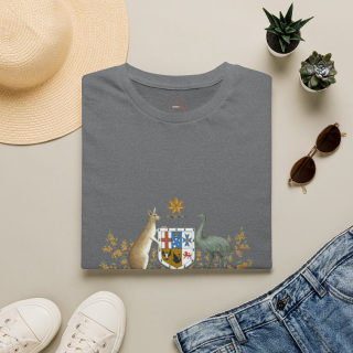 Australian Coat of Arms shirt | Kangaroo Emu Crest T-Shirt 7