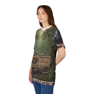 Camper Van Jungle Adventure Tee | All Over Print Shirt 30
