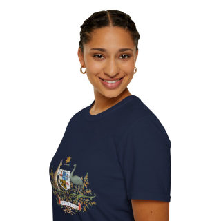 Australian Coat of Arms shirt | Kangaroo Emu Crest T-Shirt 108