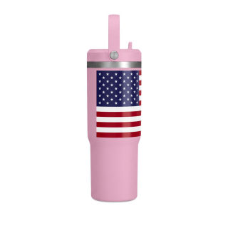 American Flag Tumbler 32oz | USA Stars Stripes Stainless Travel Cup 14