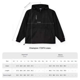 Packable Anorak Jacket | Hooded Windbreaker, Pocket Patch Detail 43