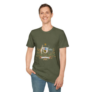 Australian Coat of Arms shirt | Kangaroo Emu Crest T-Shirt 85