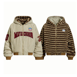 Baseball Hooded Padded Jacket | College Style 6