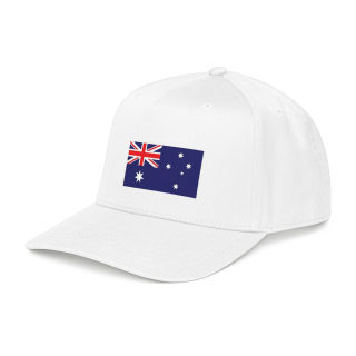 Australian Flag Mid Profile Baseball Cap | Australia Flag Embroidered Hat 25