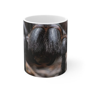 Tarantula Close-Up Mug | Macro Spider Photography, Arachnid Detail 2
