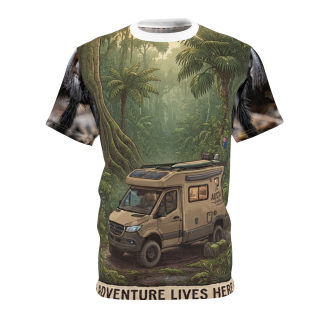 Camper Van Jungle Adventure Tee | All Over Print Shirt 3