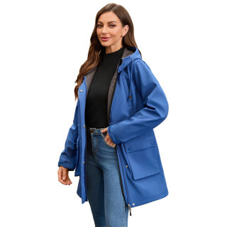 Women's Hooded Jacket with Pockets | Commuter Style 5