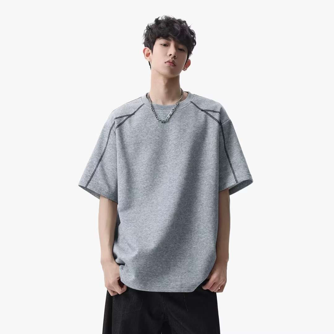 Men's Street Style Loose Casual Half-Sleeve T-Shirt