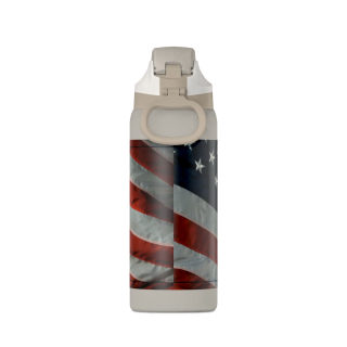 Uncle Sam Pointing Water Bottle | American Flag Patriotic 32oz 16