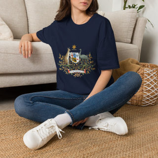 Australian Coat of Arms shirt | Kangaroo Emu Crest T-Shirt 28