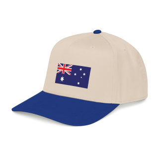 Australian Flag Mid Profile Baseball Cap | Australia Flag Embroidered Hat 23