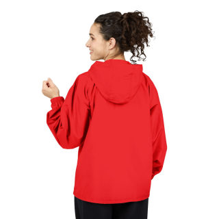 Packable Anorak Jacket | Hooded Windbreaker, Pocket Patch Detail 42