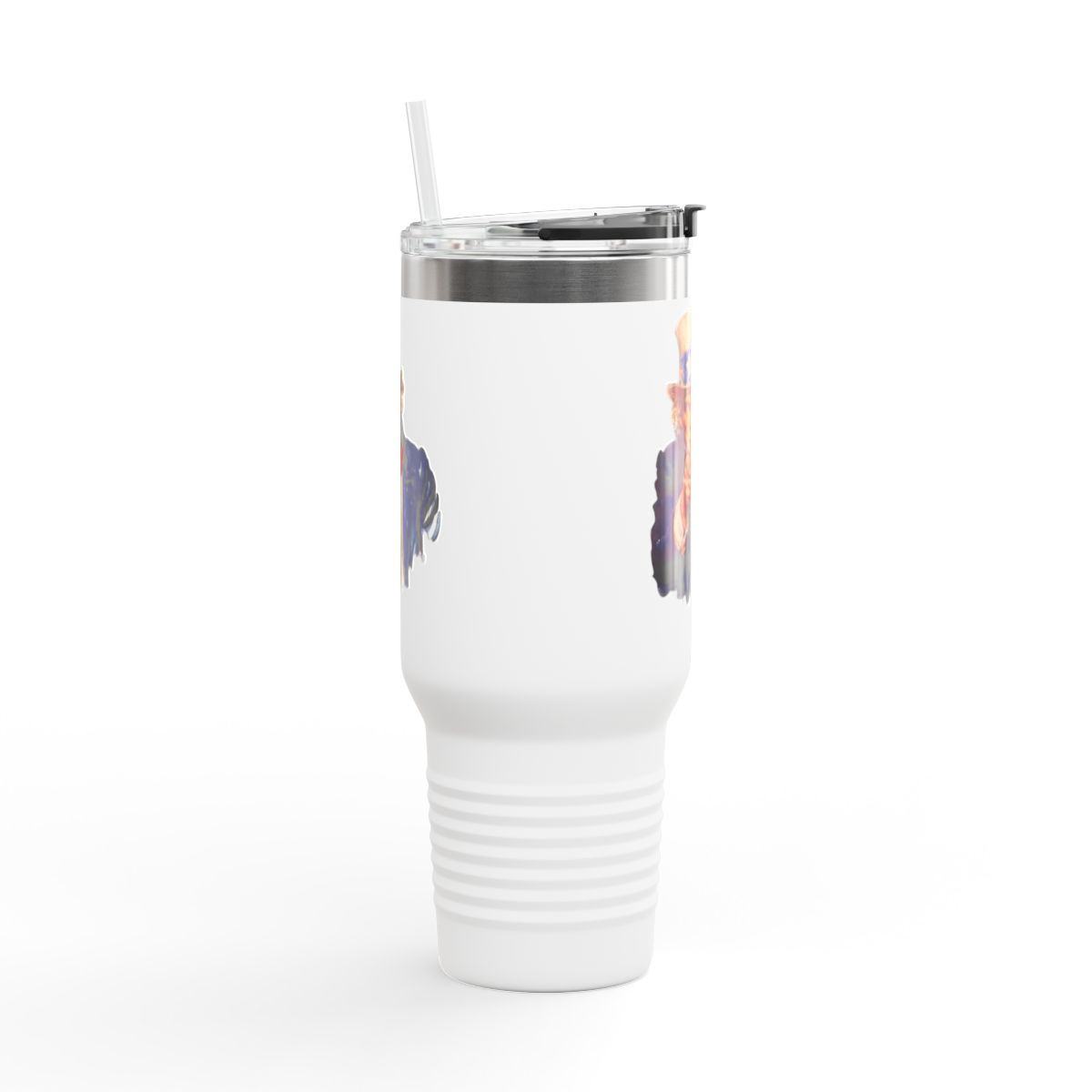 Uncle Sam Pointing Travel Mug | 40oz Insulated Patriotic Tumbler