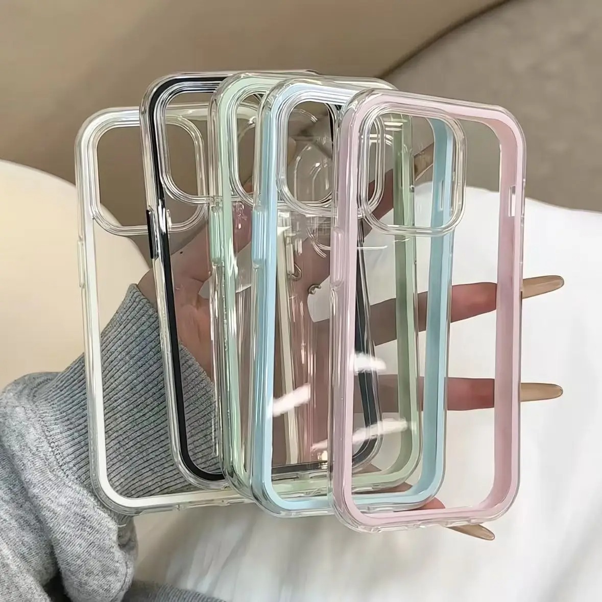 2-in-1 Solid Color iPhone Case | Fits Apple iPhone 17 Pro Max