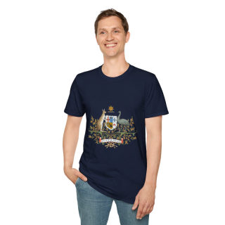 Australian Coat of Arms shirt | Kangaroo Emu Crest T-Shirt 88