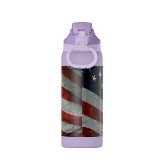 Uncle Sam Pointing Water Bottle | American Flag Patriotic 32oz 21