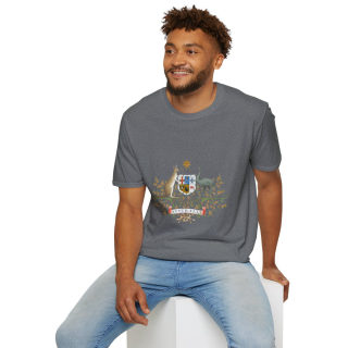 Australian Coat of Arms shirt | Kangaroo Emu Crest T-Shirt 137