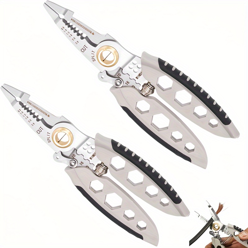 Multi-Functional Wire Stripper | 7-Inch Electrician's Tool