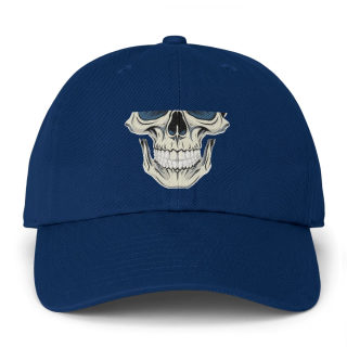 Grinning Skull Cap | Baseball Hat Skull Face 14