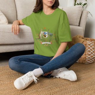 Australian Coat of Arms shirt | Kangaroo Emu Crest T-Shirt 26