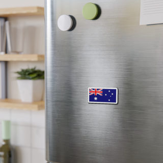 Australian Flag Die-Cut Magnet | Australia Rectangle Flag Magnet 11