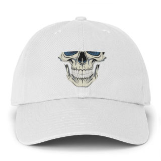 Grinning Skull Cap | Baseball Hat Skull Face 12
