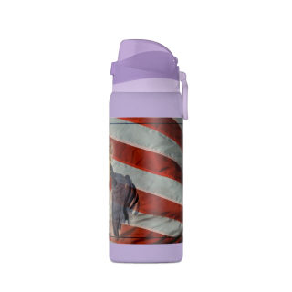 Uncle Sam Pointing Water Bottle | American Flag Patriotic 32oz 28
