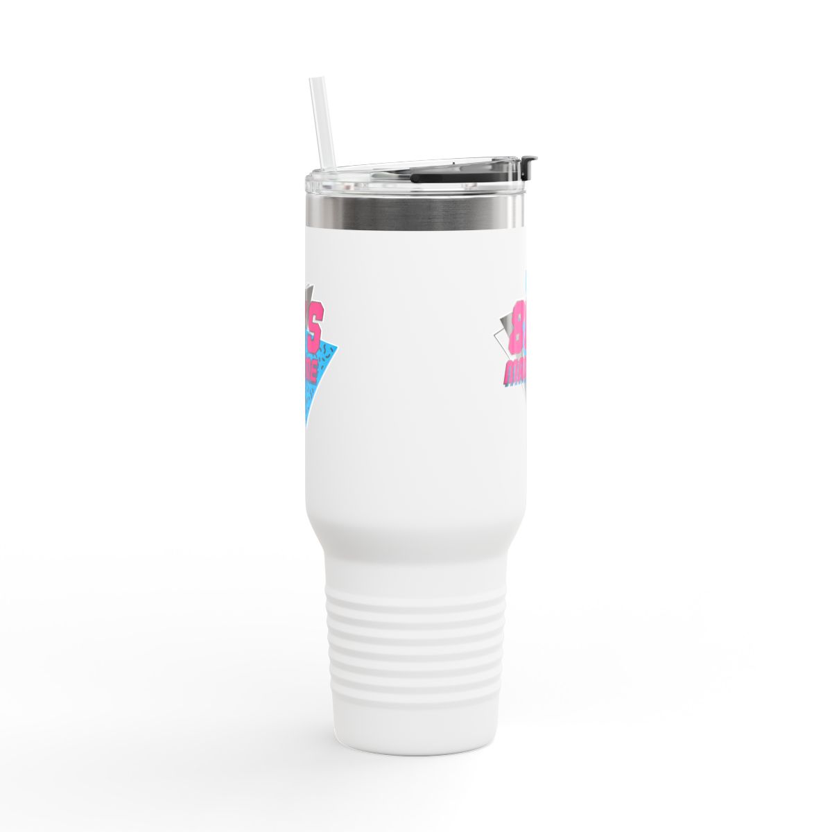 80s Made Me Retro Graphic Travel Mug | 40oz Insulated Tumbler