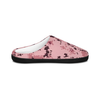 Pink Camouflage Indoor Slippers | Women's Cozy House Shoes 6