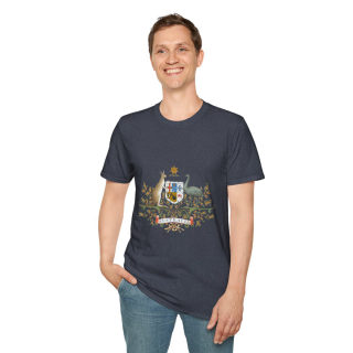 Australian Coat of Arms shirt | Kangaroo Emu Crest T-Shirt 89