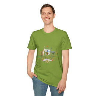 Australian Coat of Arms shirt | Kangaroo Emu Crest T-Shirt 86