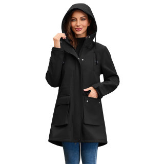 Women's Hooded Jacket with Pockets | Commuter Style 4