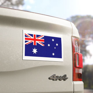 Australian Flag Car Magnet | Rectangle Australiana Vehicle Magnet 4
