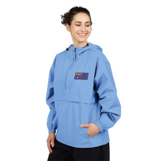 Packable Anorak Jacket | Hooded Windbreaker, Pocket Patch Detail 31