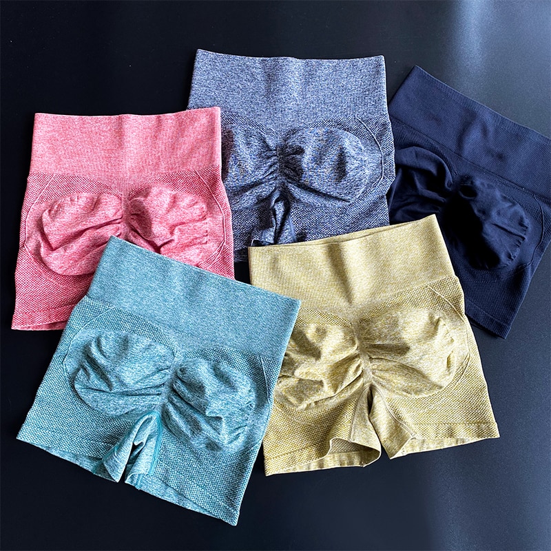 Women's High-Waist Sports Shorts | Cycling, Running, Yoga & Gym