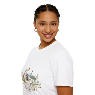 Australian Coat of Arms shirt | Kangaroo Emu Crest T-Shirt 101