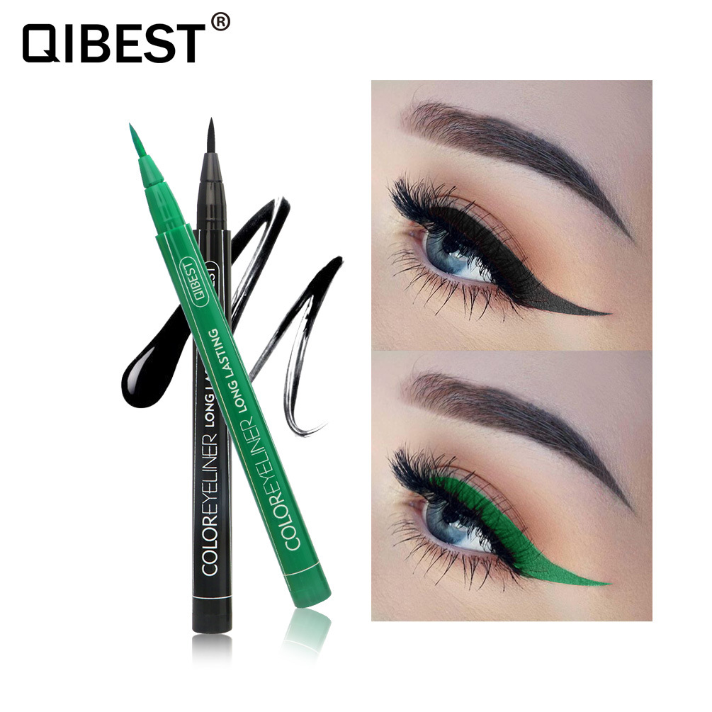 QIBEST Coloured Waterproof Eyeliner Pen