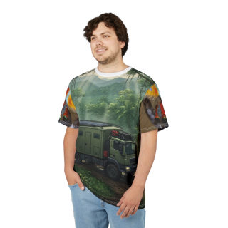 Overland Expedition Truck tee | Jungle Camper All-Over Print Shirt 1