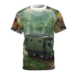 Overland Expedition Truck tee | Jungle Camper All-Over Print Shirt 3