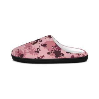Pink Camouflage Indoor Slippers | Women's Cozy House Shoes 5