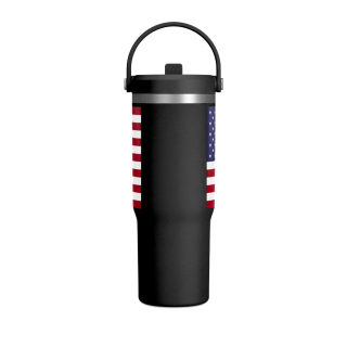 American Flag Tumbler 32oz | USA Stars Stripes Stainless Travel Cup 15