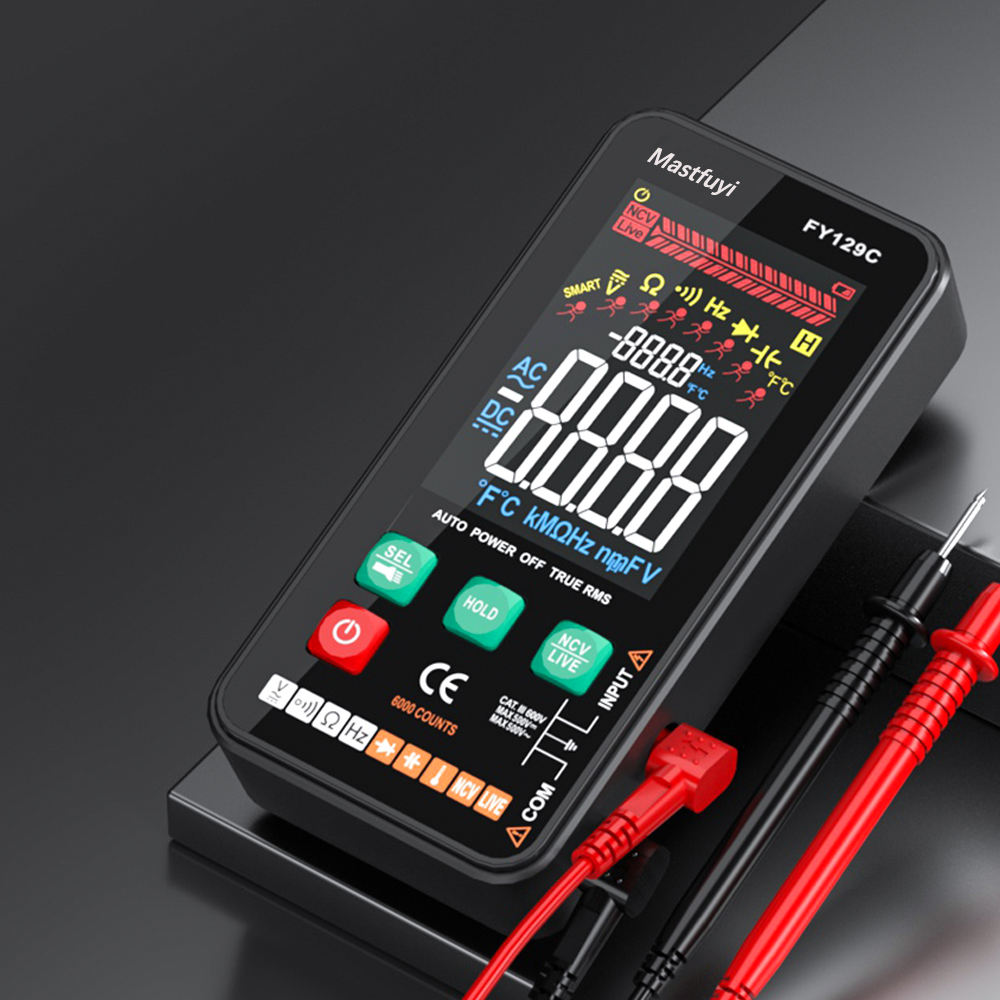 FY129C Digital Multifunction Multimeter with Large Screen