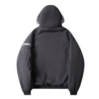 Hooded Cotton-Padded Jacket for Women | Long Sleeve Winter Coat 2