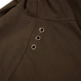 Loose Fit Workwear Jacket | Street Trend Flip Collar Zip-Up 4
