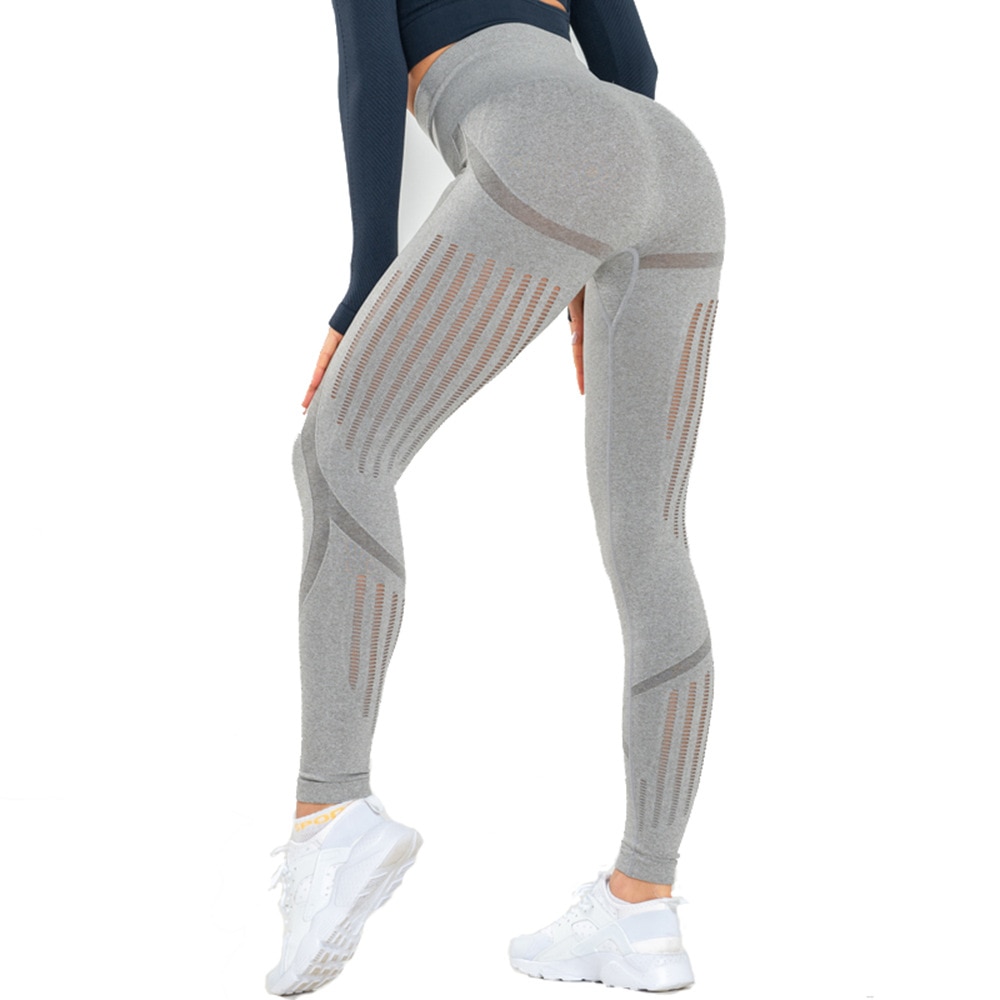 Yoga Gym Leggings | Seamless High Waist Push-Up Athletic Pants