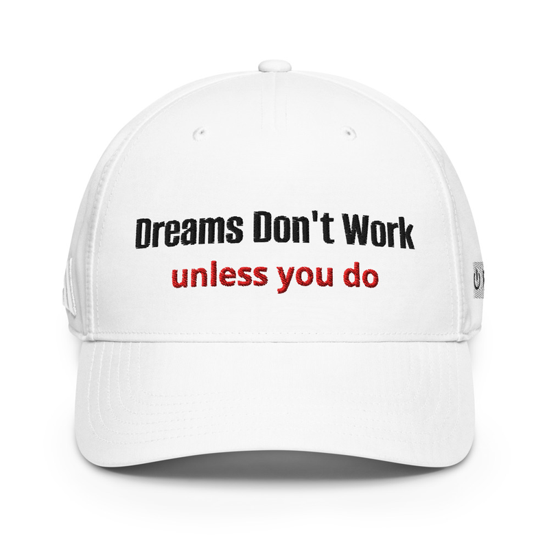 Adidas Dad Hat "Dreams Don't Work Unless You Do" | Adjustable Snapback