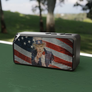 Uncle Sam Pointing Bluetooth Speaker | American Flag Patriotic Audio 5