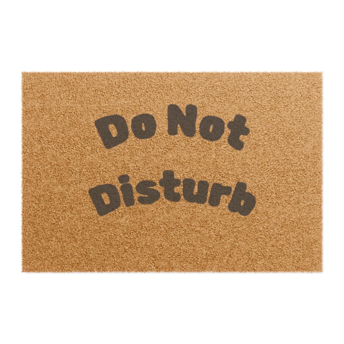 "Do Not Disturb" Coir Doormat
