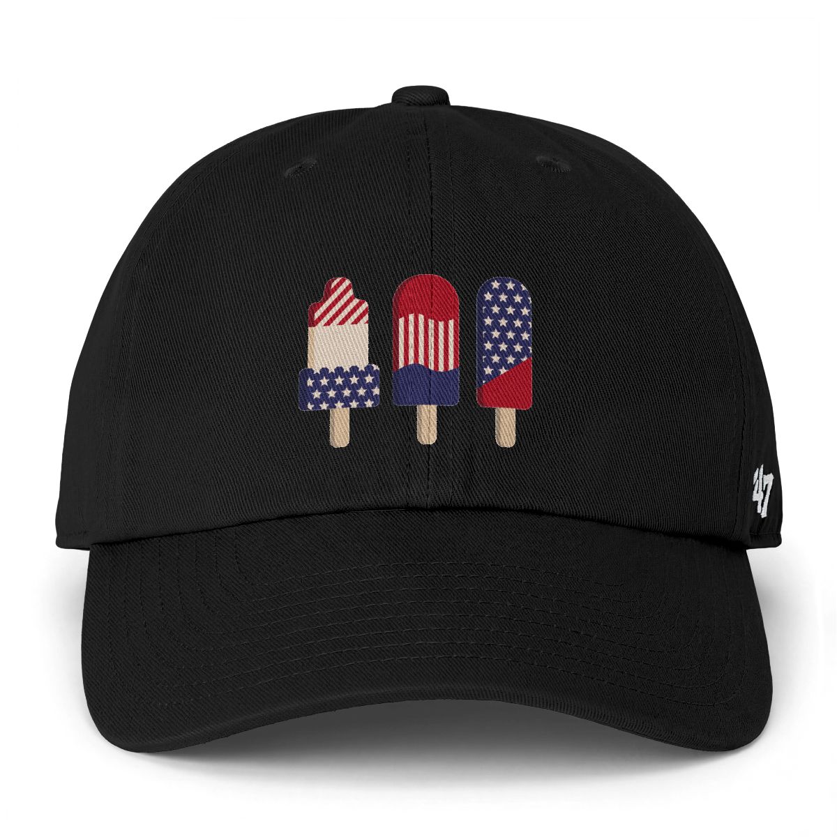 Patriotic Popsicles Cap | American Flag Ice Pop Hat