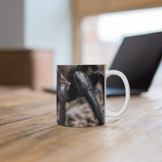 Tarantula Close-Up Mug | Macro Spider Photography, Arachnid Detail 6